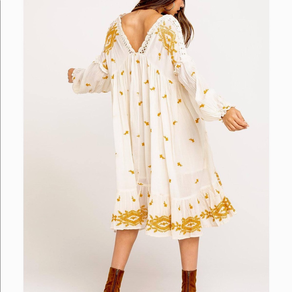 NWT Free People Lavender Fields Midi Dress